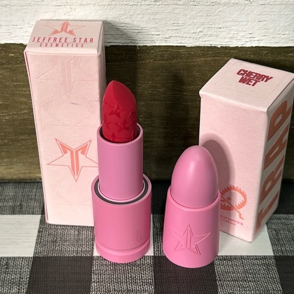 Jeffree Star Cherry Wet Velvet Trap Lipstick New in Box - Picture 4 of 8